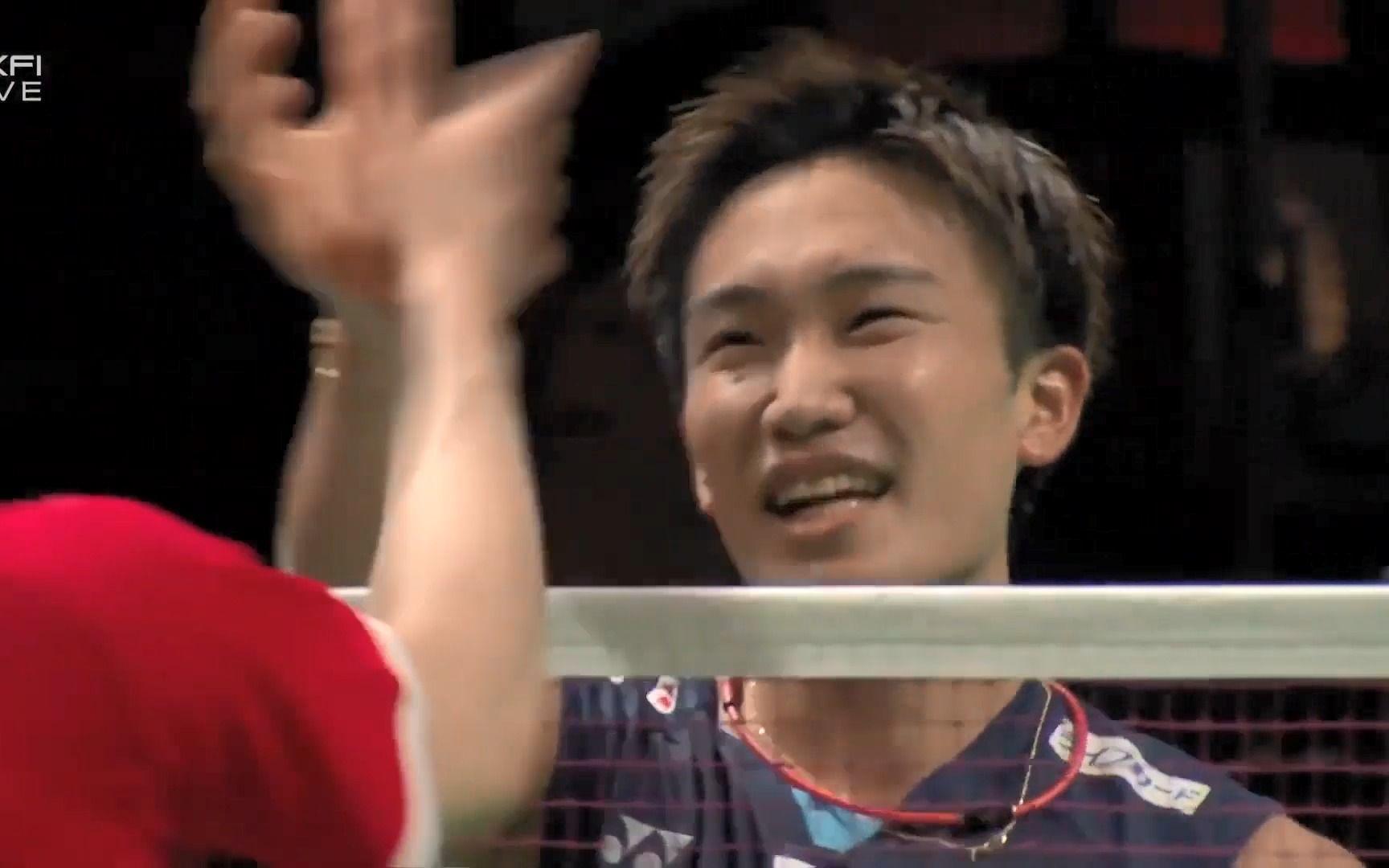 泰国队鏖战印度队，桃田贤斗刷新纪录